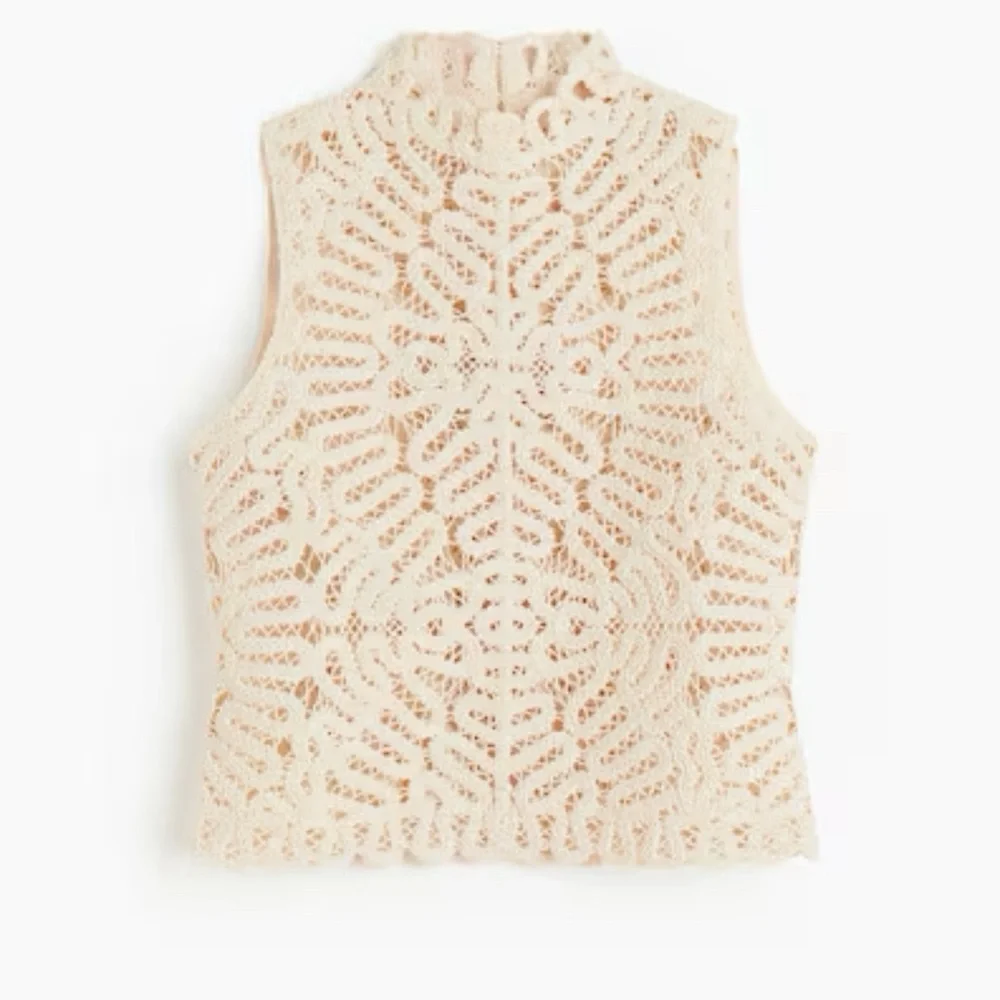 H&M Crochet-look pencil skit and sleeveless top set - Picture 4 of 14